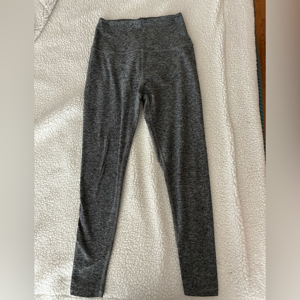 Beyond Yoga high-rise spacedye grey leggings